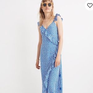 Madewell Ruffle Maxi Dress Size 12